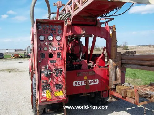 Used Drilling Rig - 1991 built Schramm T450H